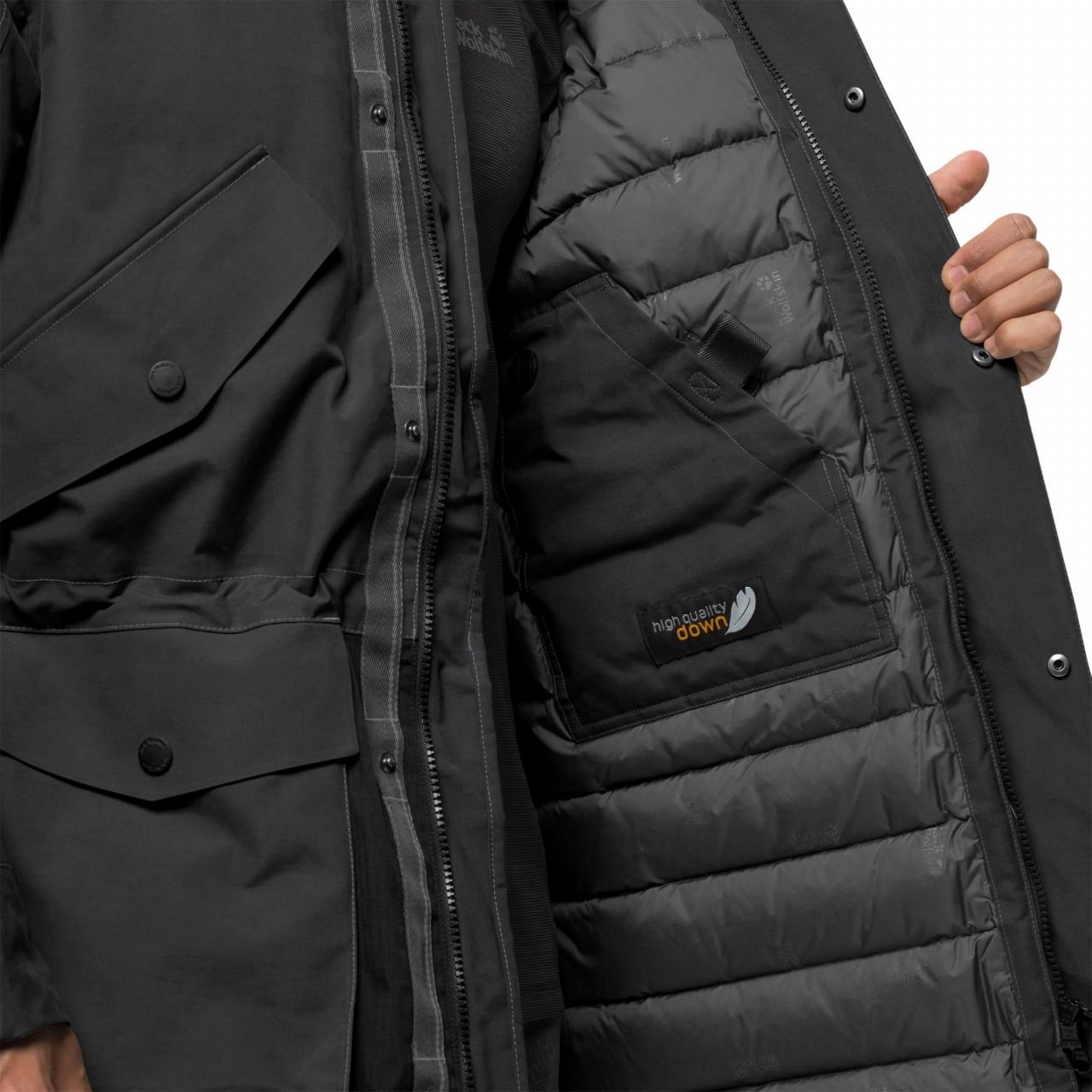 Jack Wolfskin Skagen Parka Dons Heren