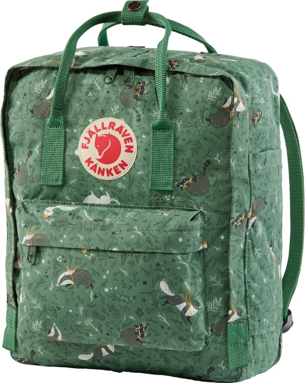 Fjallraven Kanken Art Special Edition Rugzak Groen kopen