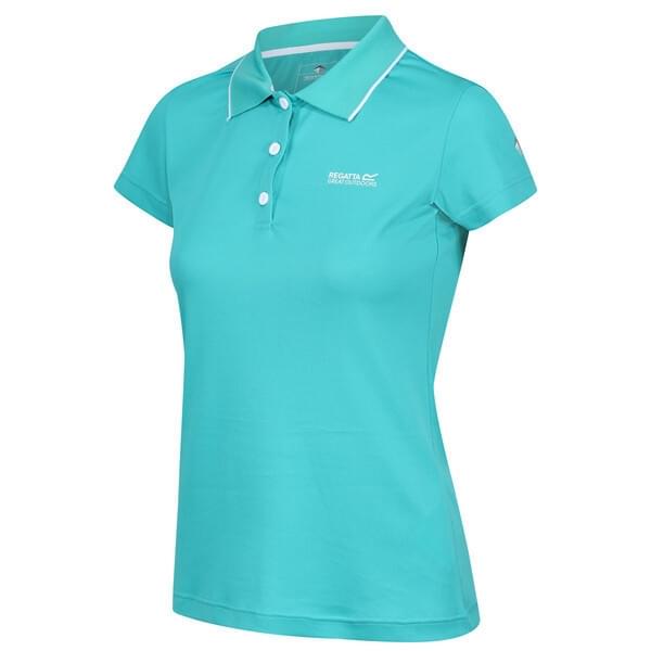 Regatta Womens Maverick V Polo Dames Blauw