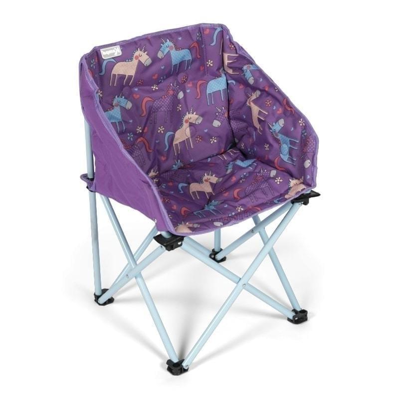 lobby grond Opgetild Kampa Dometic Mini Tub Chair Campingstoel Unicorns