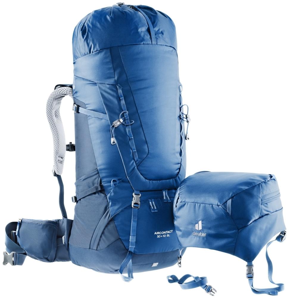 haag symbool opwinding Deuter Aircontact 50 + 10 SL Backpack Blauw kopen?