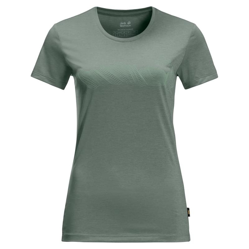 Jack Wolfskin Crosstrail Graphic T-shirt Dames