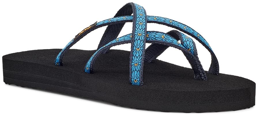 Teva Olowahu Slipper Dames Blauw kopen