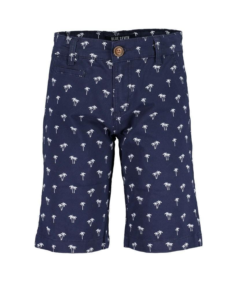 Blue Seven Palms Korte Broek Jongens Donkerblauw