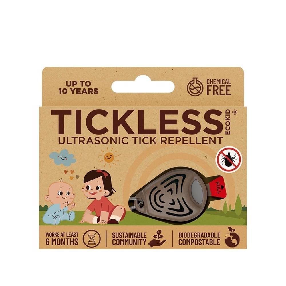 TICKLESS - Pro Tickless Eco Kid - Ultrasone Tekenafweer voor Kinderen - Kleur: Bruin