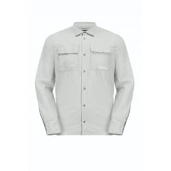 Jack Wolfskin Barrier L-S Shirt M M Cool Grey