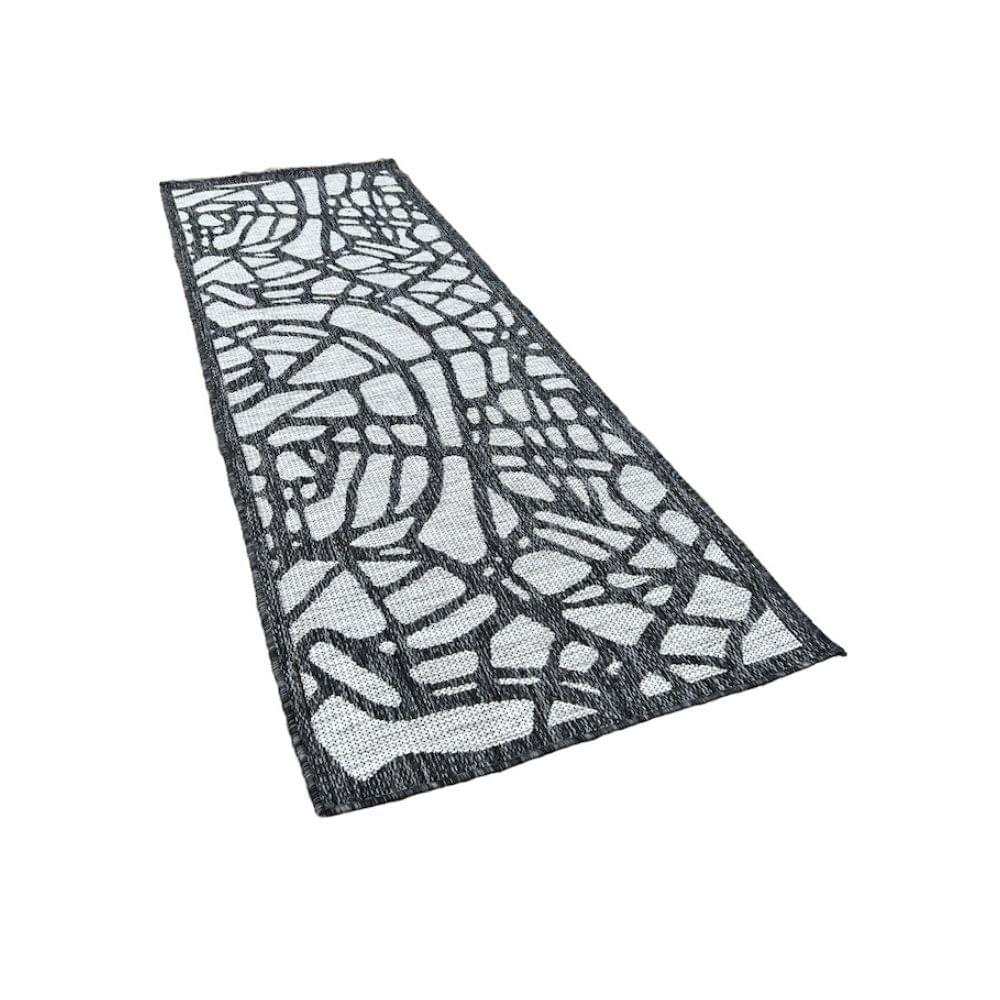 Human Comfort Luxe Carpet Citymap 80 x 230 cm Grijs