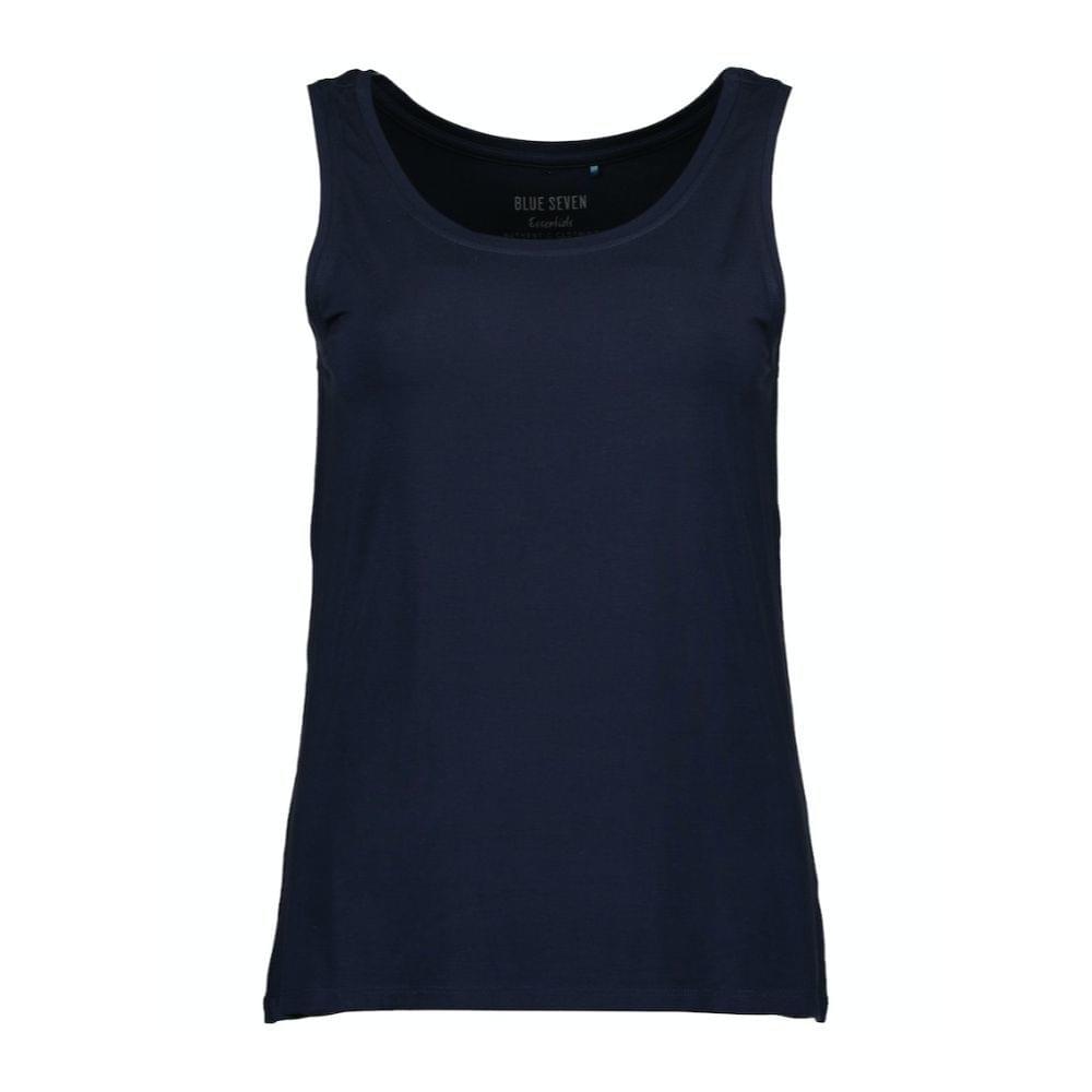 Blue Seven Uni Top Dames Donkerblauw