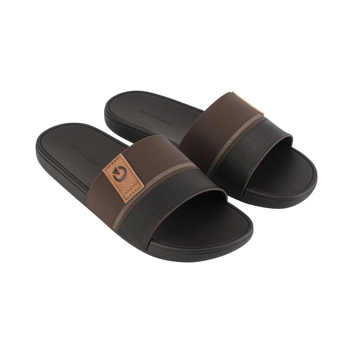 Cartago Dakar Slide Slipper Heren Bruin