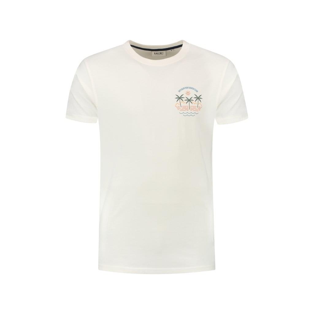 SHIWI Antigua Port T-shirt Heren Wit