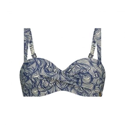 ten Cate Beach Abstract Twisted Bikini Top Dames