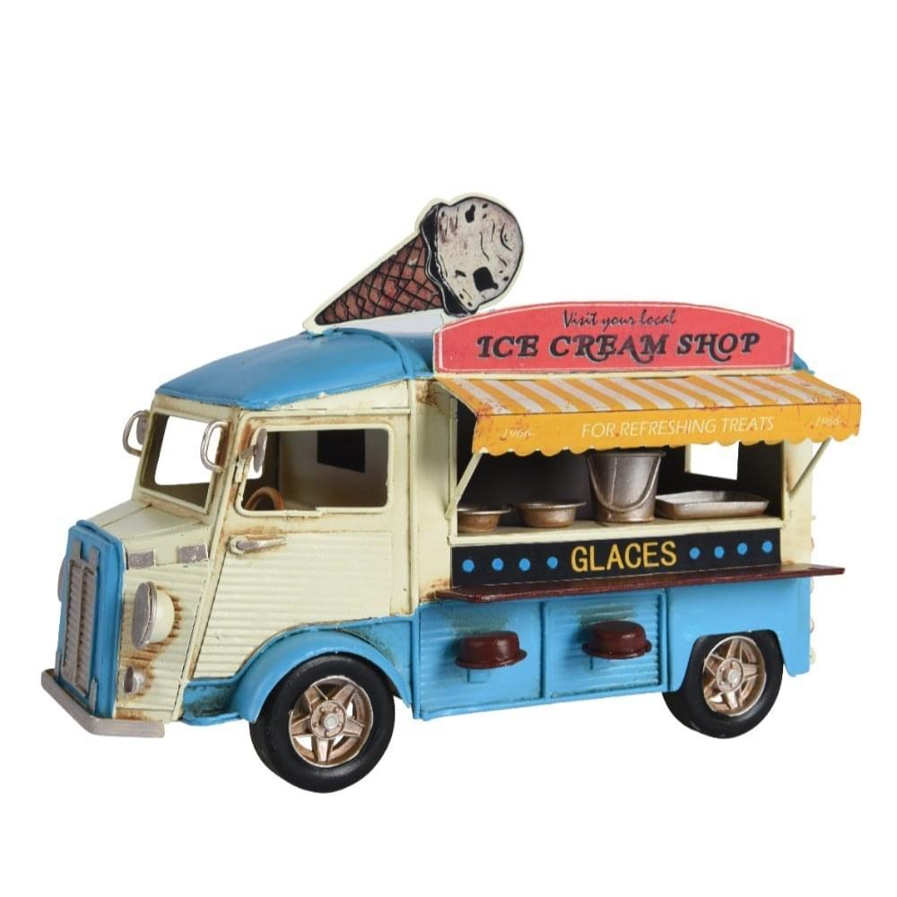 Decoris IJsco Wagen Ijzer Wit