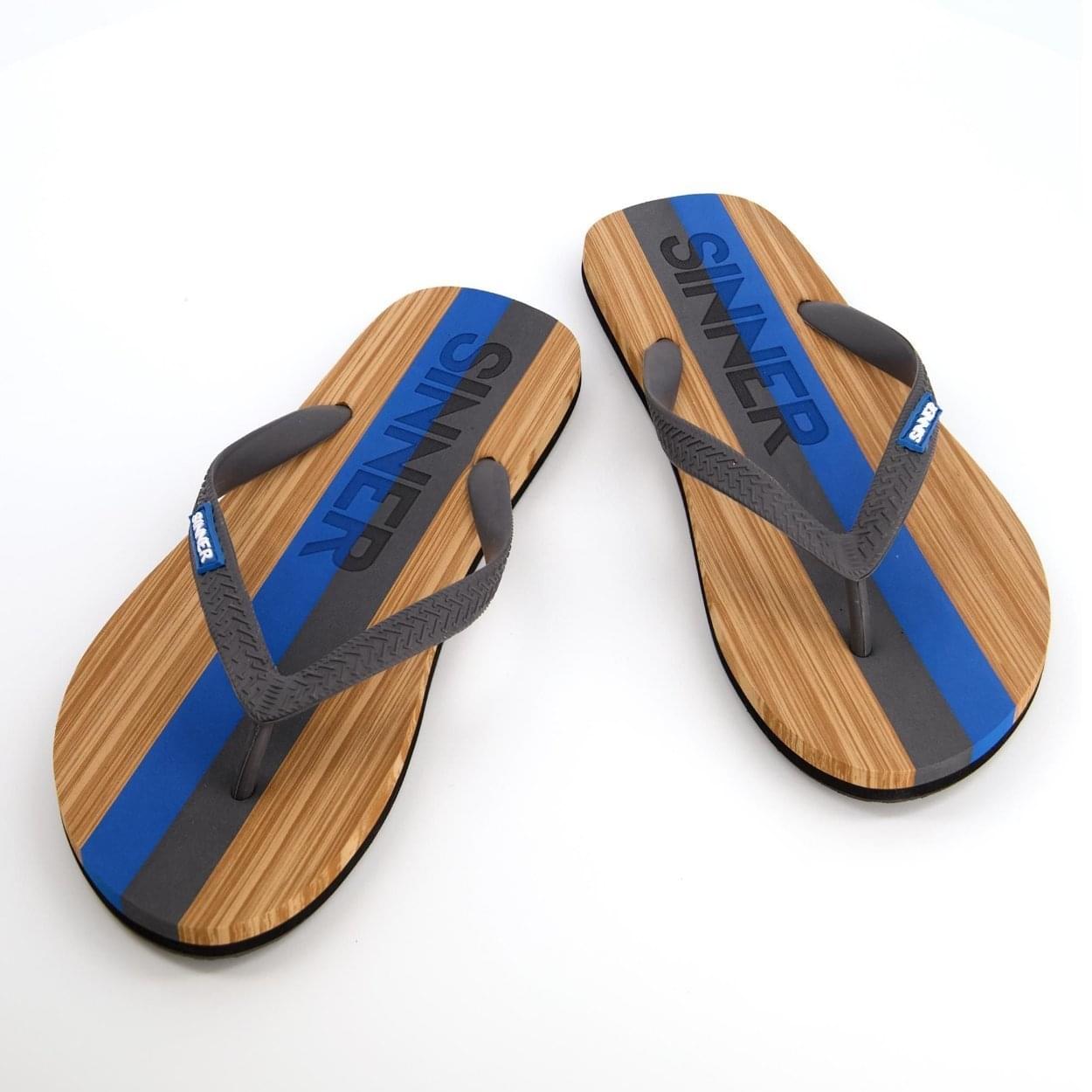 Sinner Capitola Slipper Heren Blauw