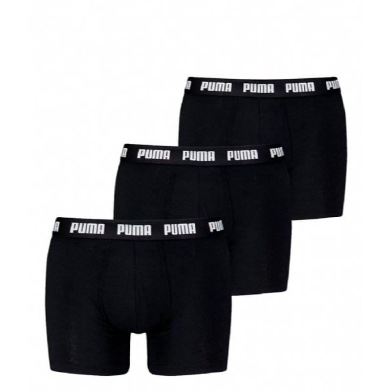 Puma Everyday Basic Boxershort Heren Set van 3 Zwart