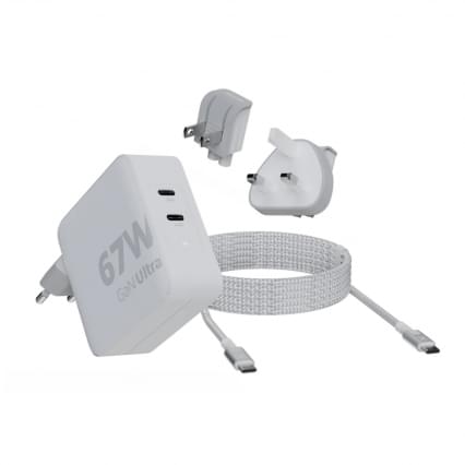 Xtorm 67W GaN-Ultra Travel Charger + USB-C PD Kabel