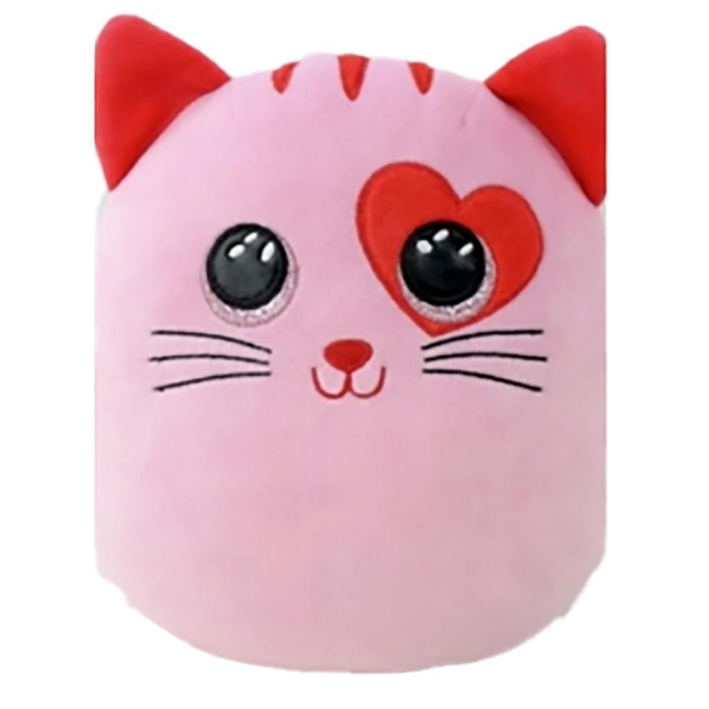 Ty Squish a Boo Heart Flirt Cat Pink 31 cm