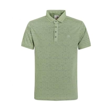 Gabbiano All Over Print Polo Heren