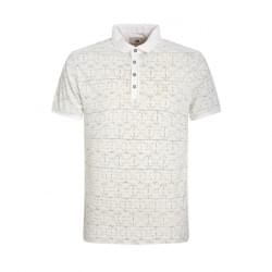 Gabbiano All Over Print Polo Heren