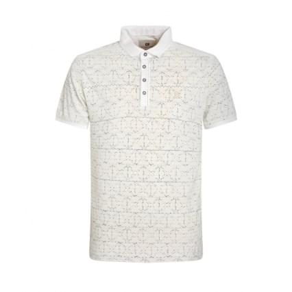 Gabbiano All Over Print Polo Heren