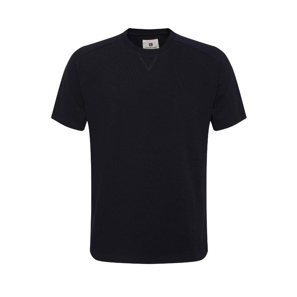 Gabbiano Jacquard T-shirt Heren Blauw