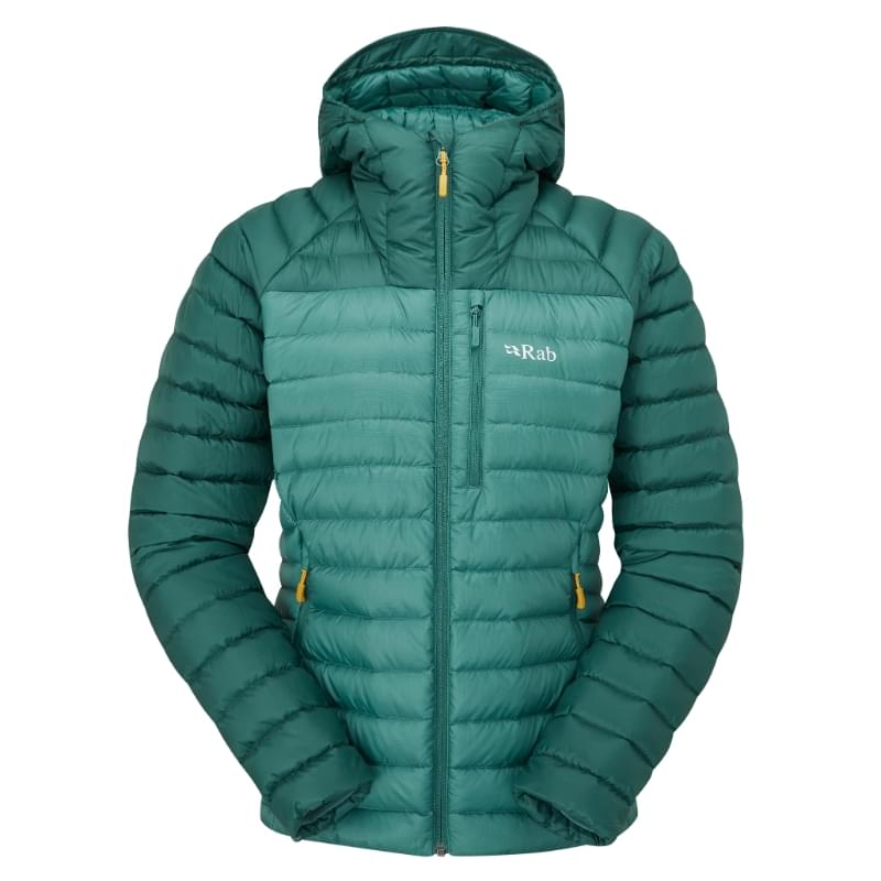 RAB Microlight Alpine Jas Dames Groen