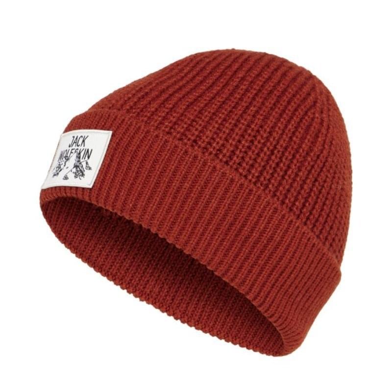 Jack Wolfskin Badge Beanie Bruin