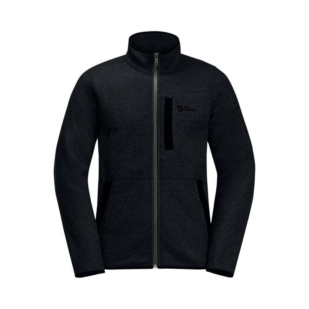 Jack Wolfskin Tannenspur Fleece Vest Heren Zwart