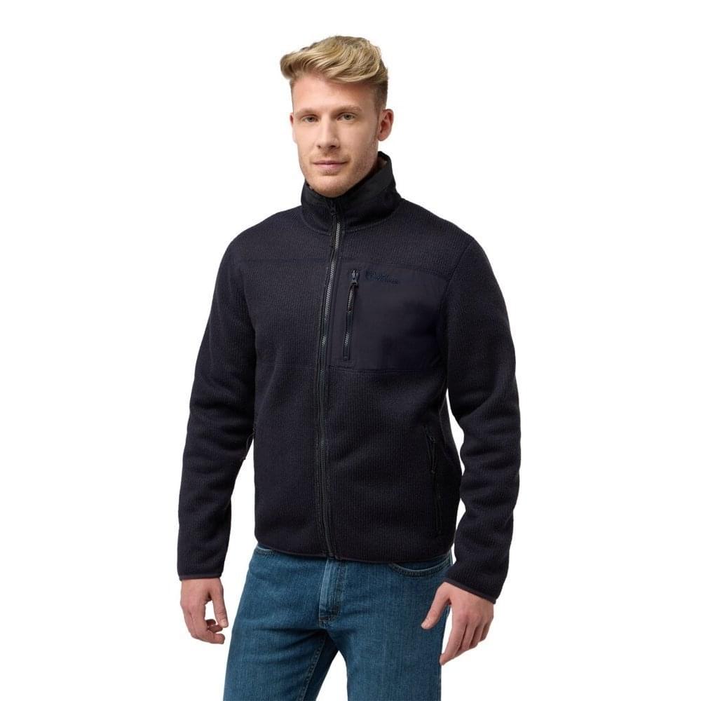 Jack Wolfskin Kaminfeuer Fleece Vest Heren Blauw