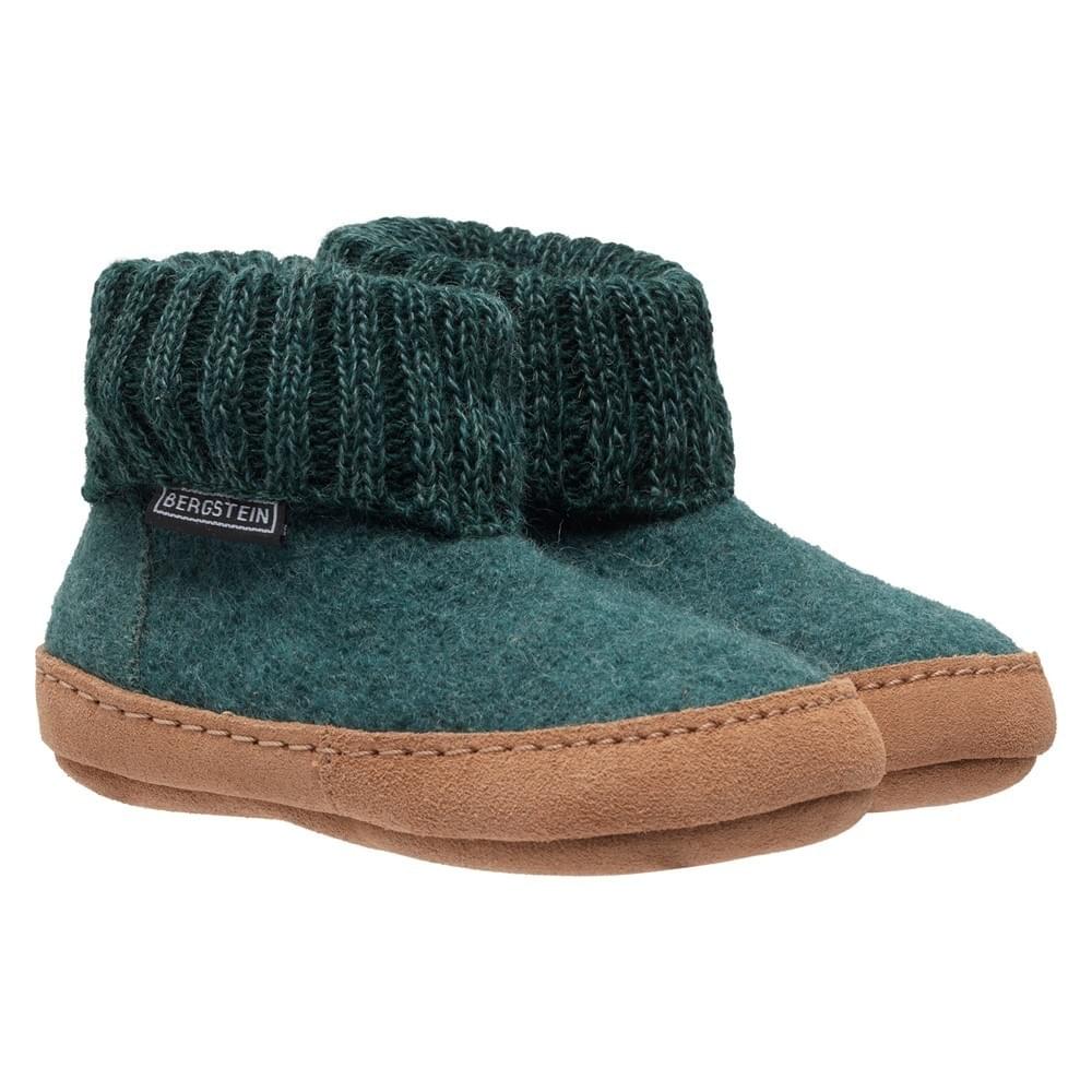 Bergstein Cozy Lux Sloffen Unisex - Seagreen - Maat 42