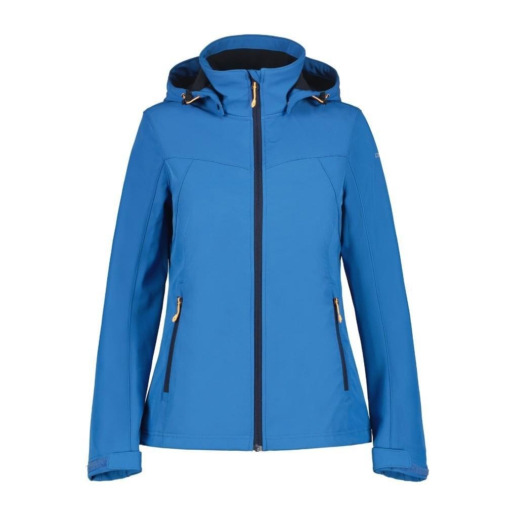 Icepeak Brenham Softshell Jas Dames Blauw