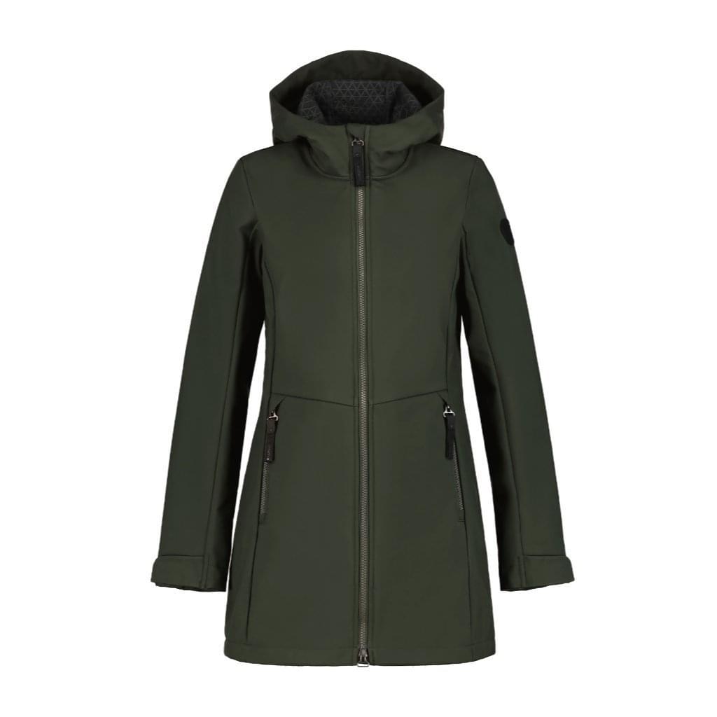 Icepeak Alamosa Softshell Jas Dames Groen