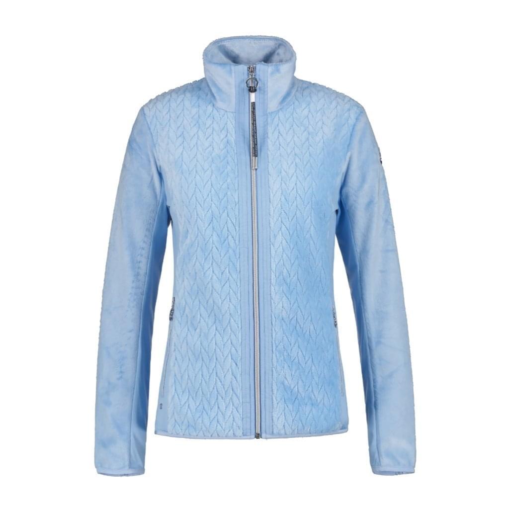 Luhta Ikaala Fleece Vest Dames Blauw