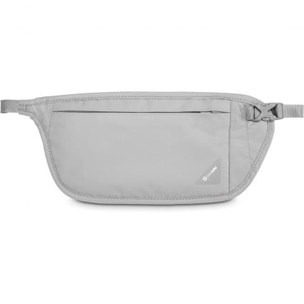 Pacsafe Coversafe V100 waist wallet Neutral Grey