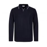 Gabbiano Longsleeve Polo Heren Blauw