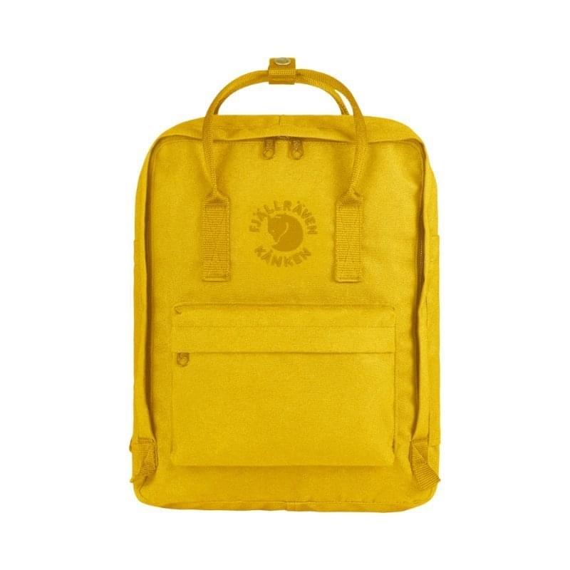 Fjallraven Re-Kanken Actie Rugzak Geel