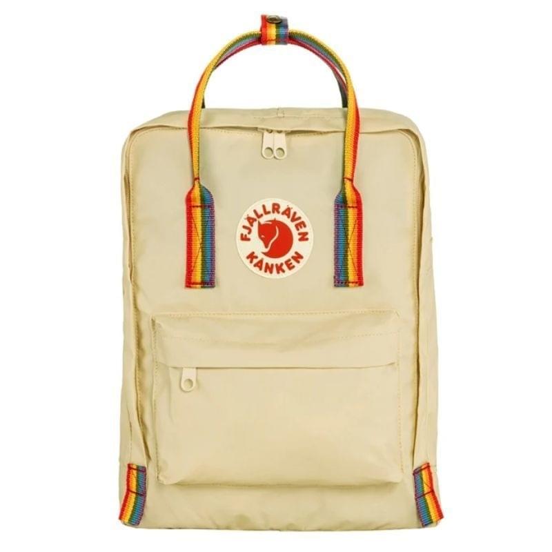 Fjallraven Kanken Rainbow Actie Rugzak Beige