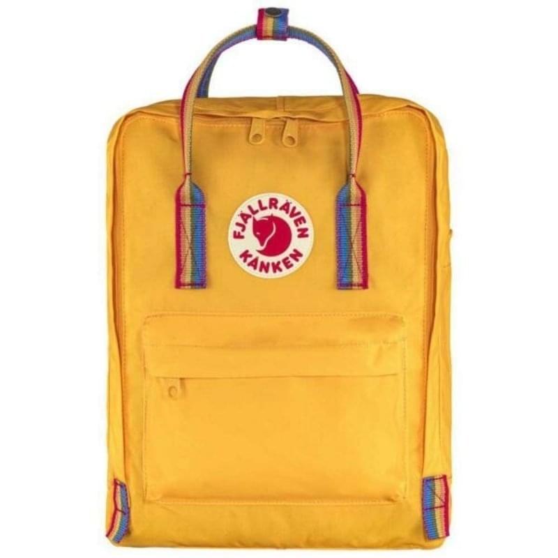 Fjallraven Kanken Rainbow Actie Rugzak Geel