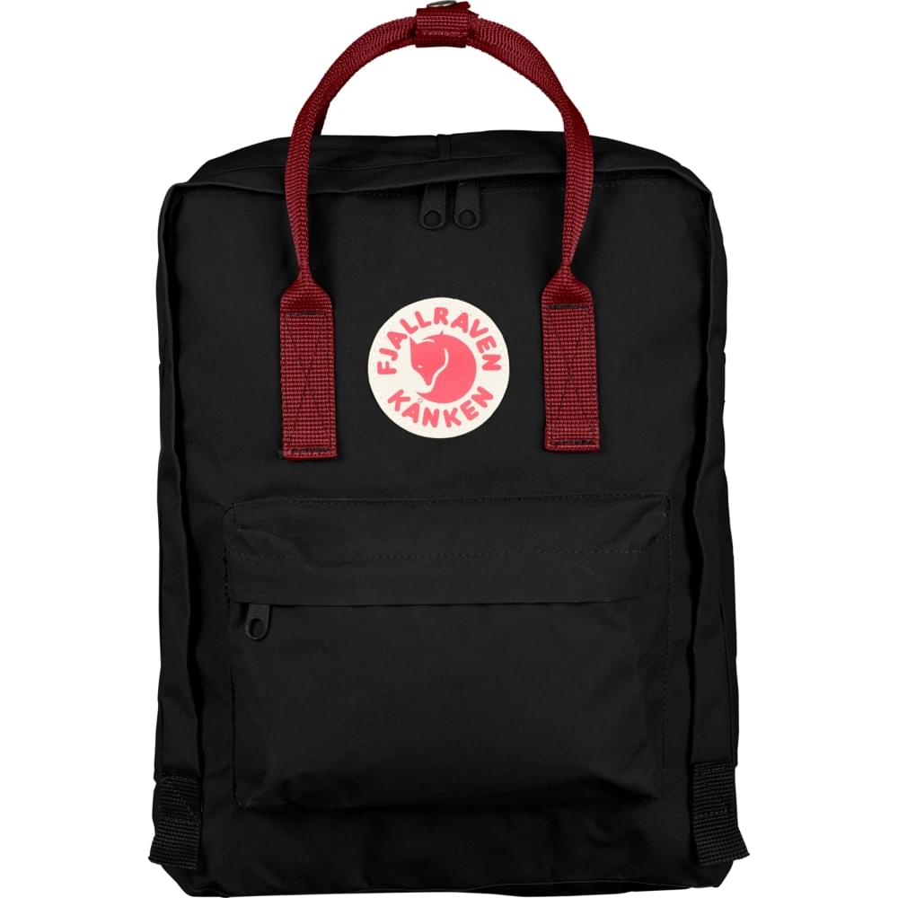 Fjallraven Kanken Rugzak 16 liter - Black / Ox Red