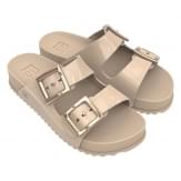 Zaxy Partner Slipper Dames Beige