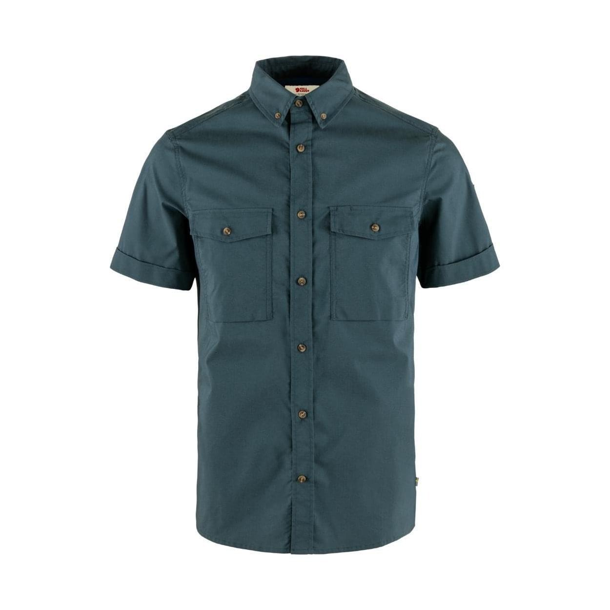 Fjallraven Övik Air Stretch Blouse Heren Blauw