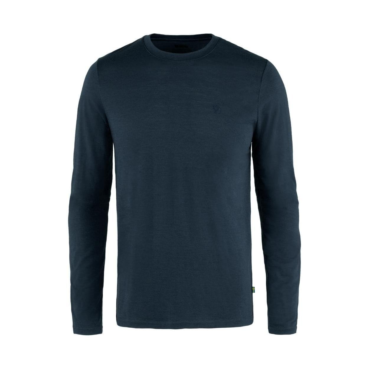 Fjallraven Abisko Wool Shirt Heren Blauw