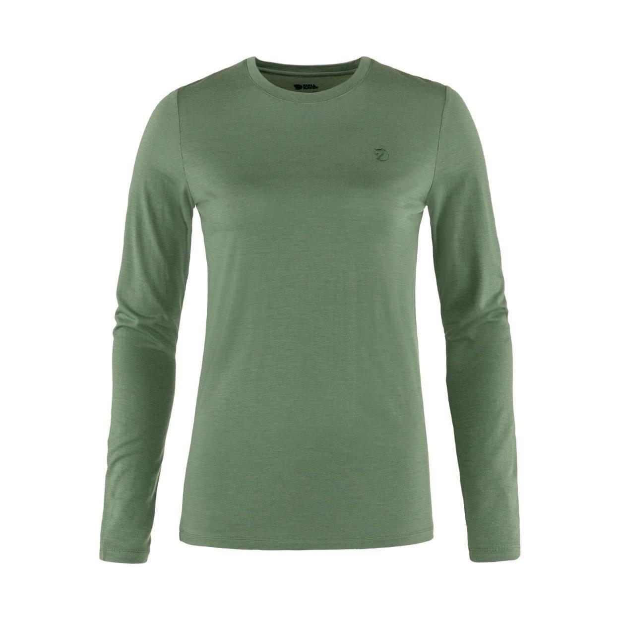 Fjallraven Abisko Wool Shirt Dames Groen