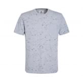 Gabbiano Melange T-shirt Heren Grijs