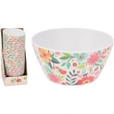 ML Schaal Melamine Bloem Multicolor