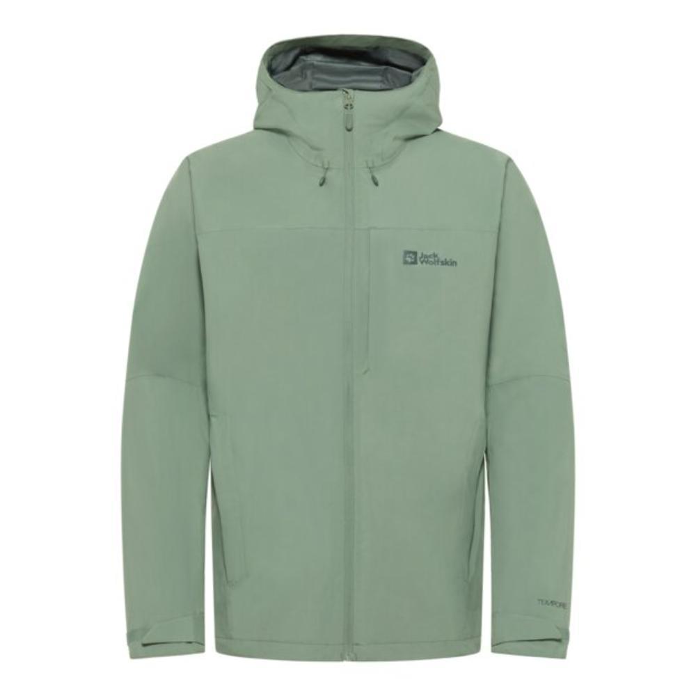 Jack Wolfskin Tempest Jas Heren Groen