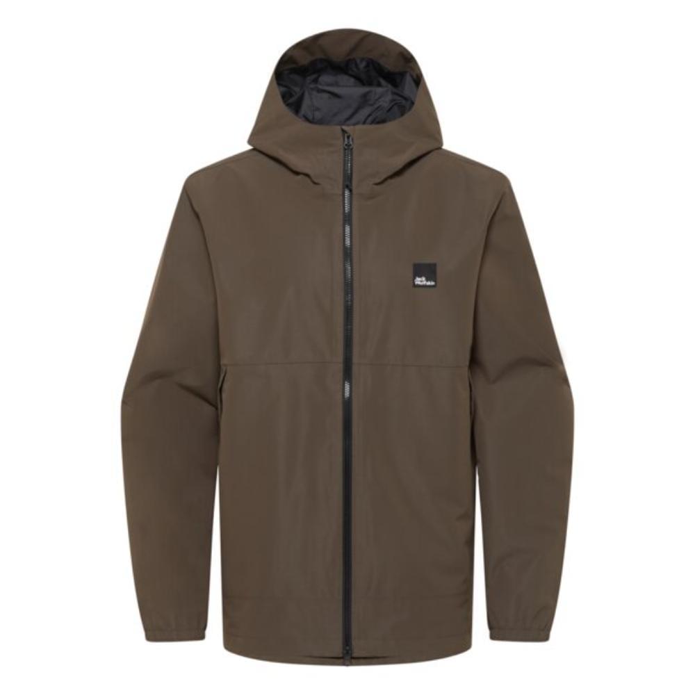 Jack Wolfskin Terraview Jas Heren Bruin