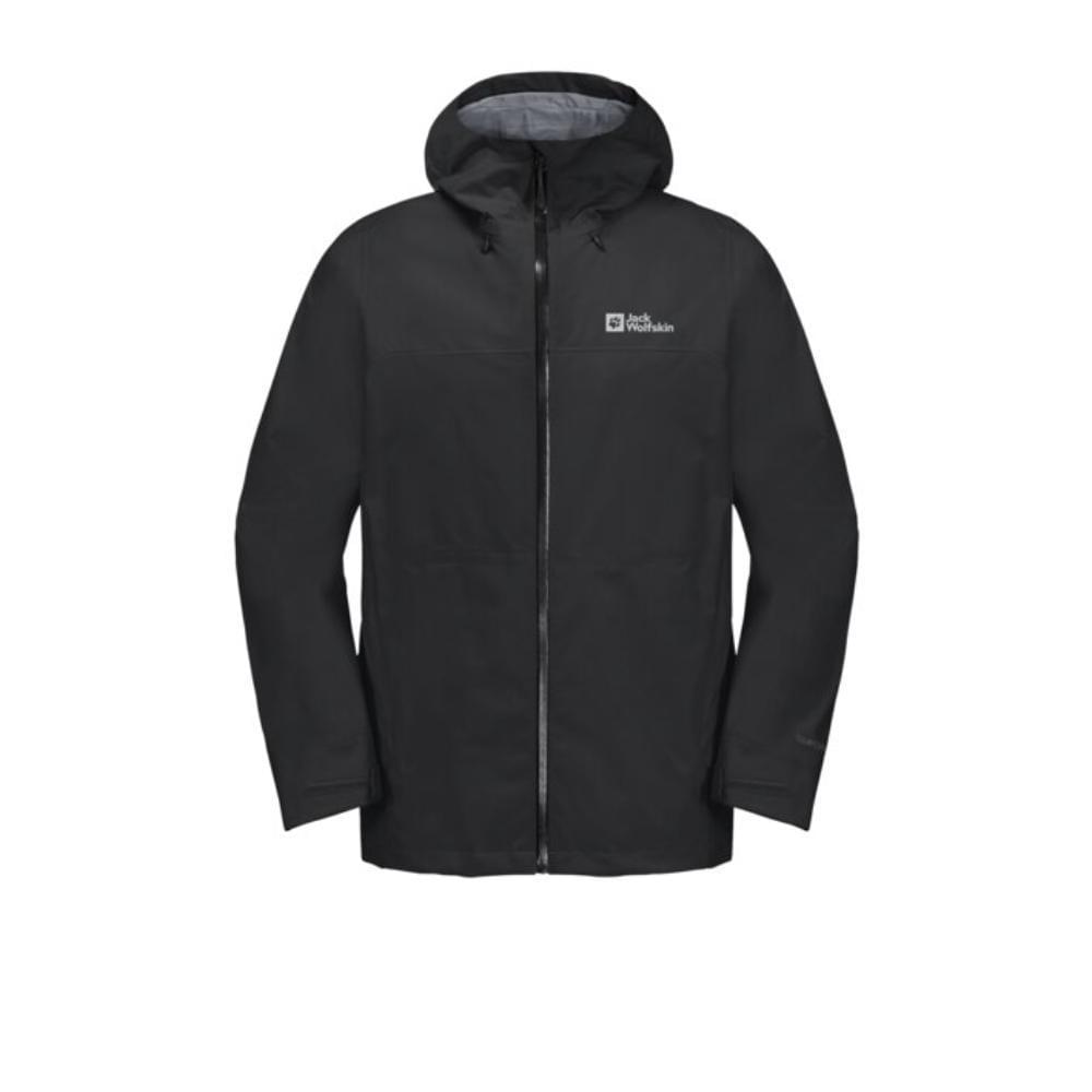 Jack Wolfskin Highest Peak Regenjas Heren Zwart