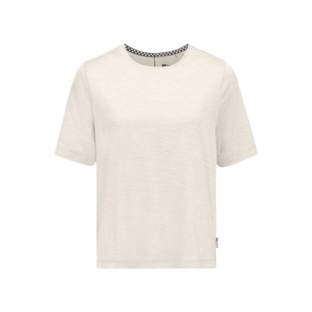 Jack Wolfskin Travel T -Shirt Dames Wit