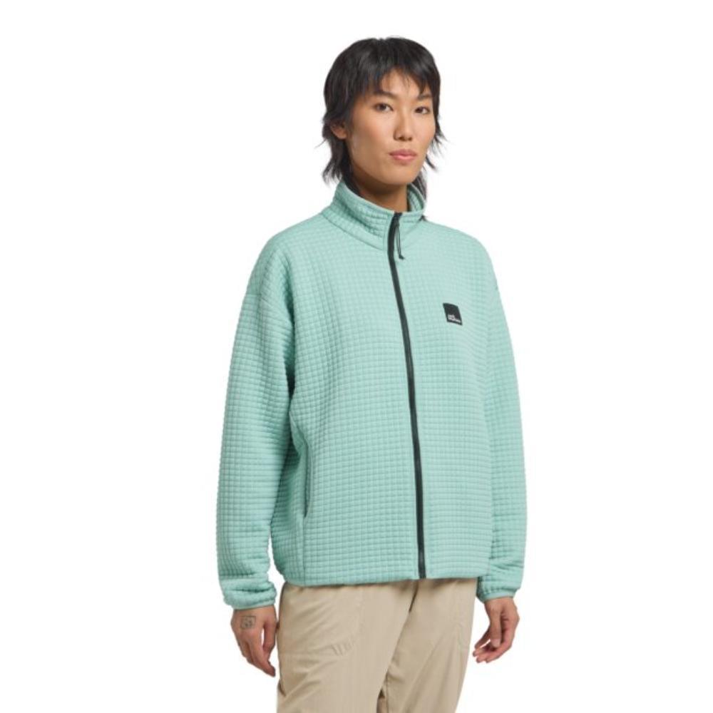 Jack Wolfskin Mogari Fleece Vest Dames Groen