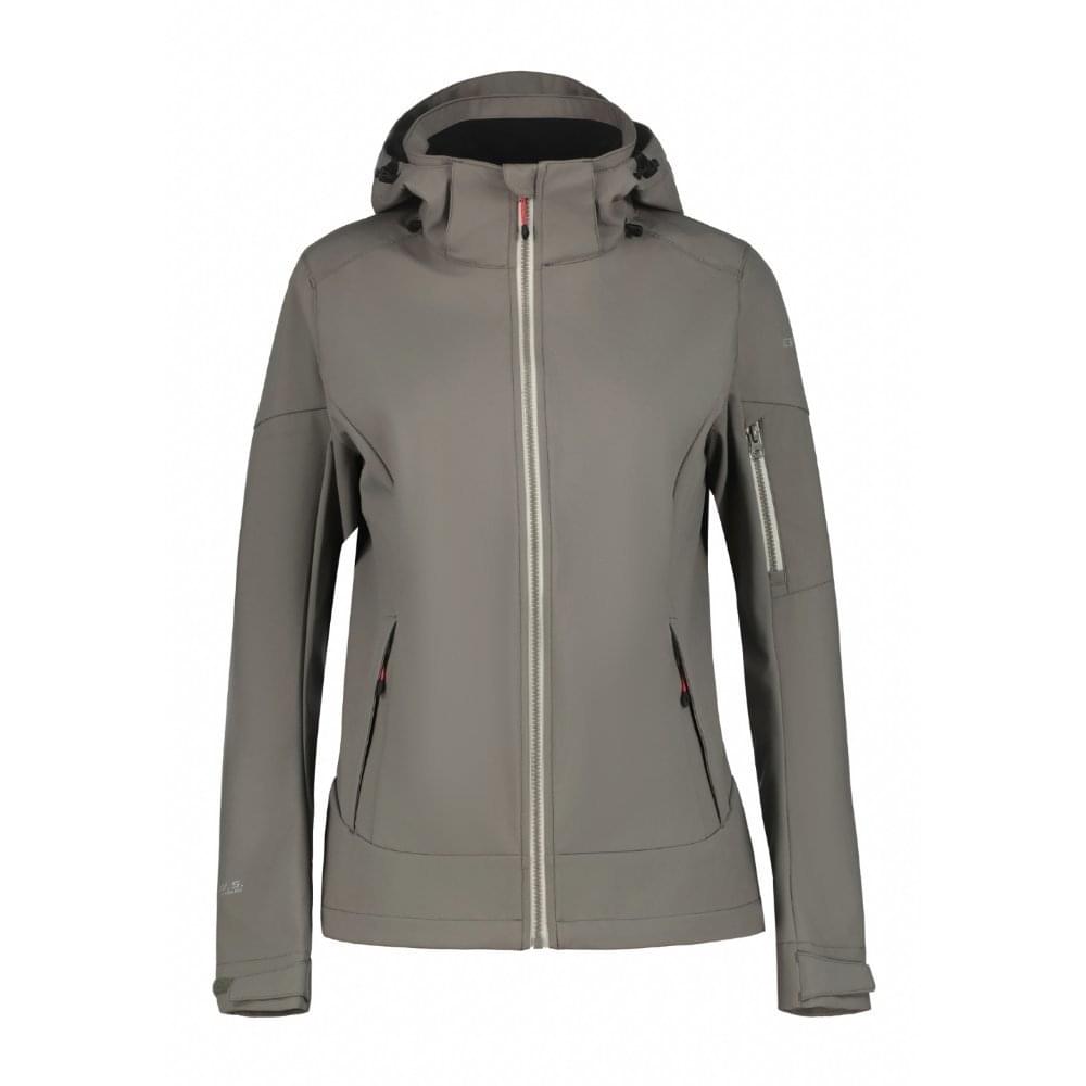 Icepeak Bathgate Softshell Jas Dames Grijs